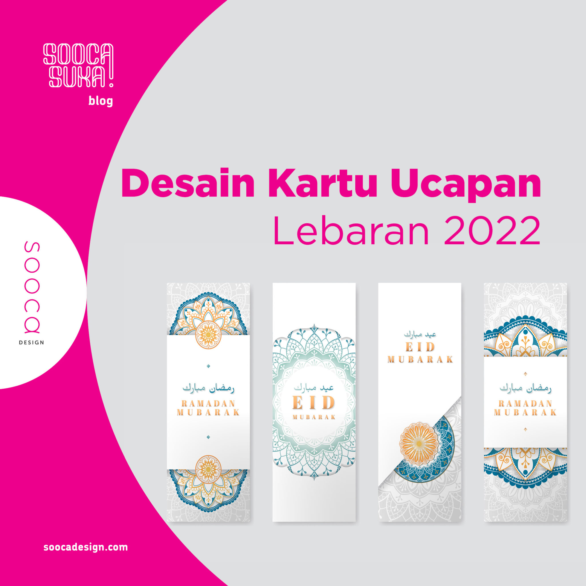 Elegan 10 Rekomendasi Desain Kartu Ucapan Lebaran 2022