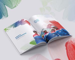 inspirasi desain annual report perusahaan