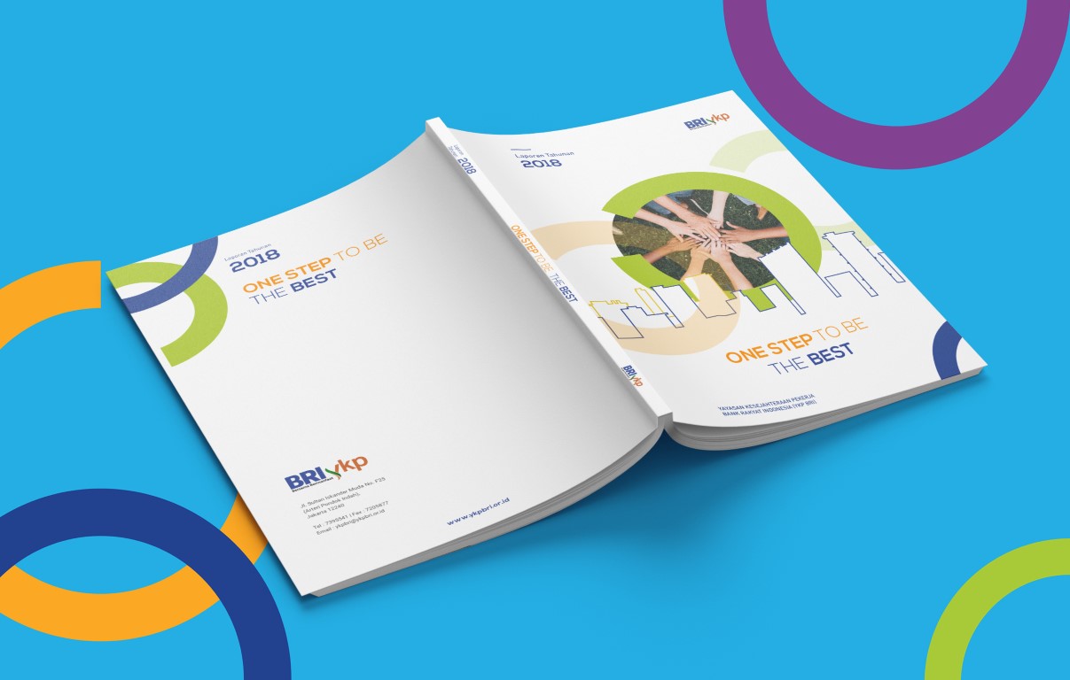 Jasa Desain Annual Report YKP BRI 2018 by Sooca Design