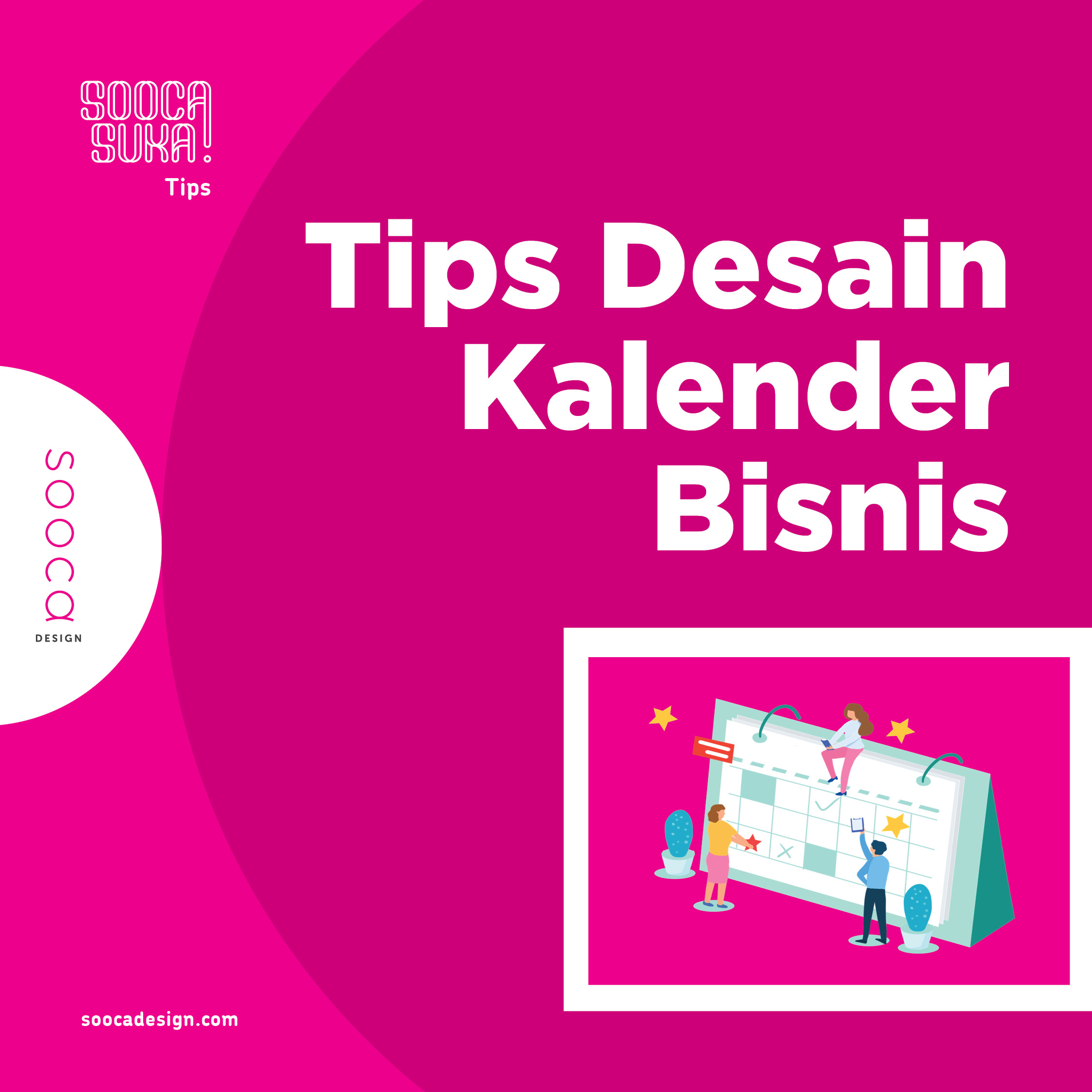 Jasa pembuatan desain kalender bisnis