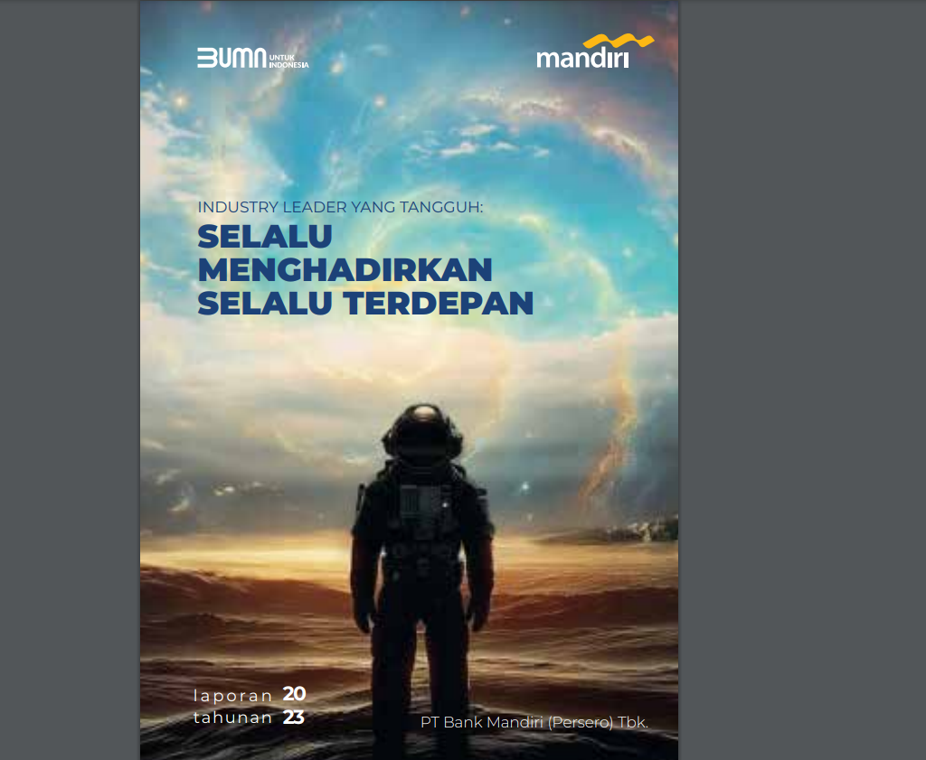 best design annual report - bank mandiri 2023