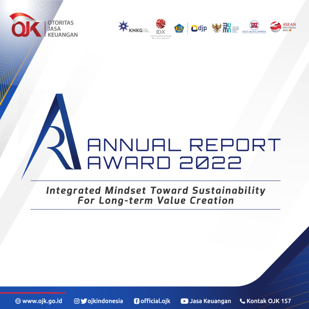 daftar pemenang annual report award 2022