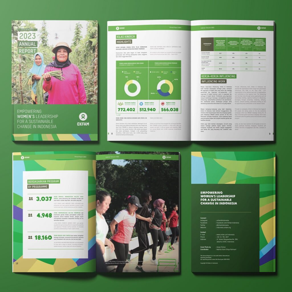 Desain Annual Report OXFAM 2023